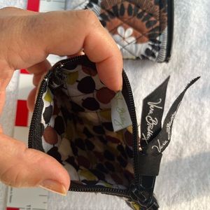 Vera Bradley Cocoa Moss coin purses
